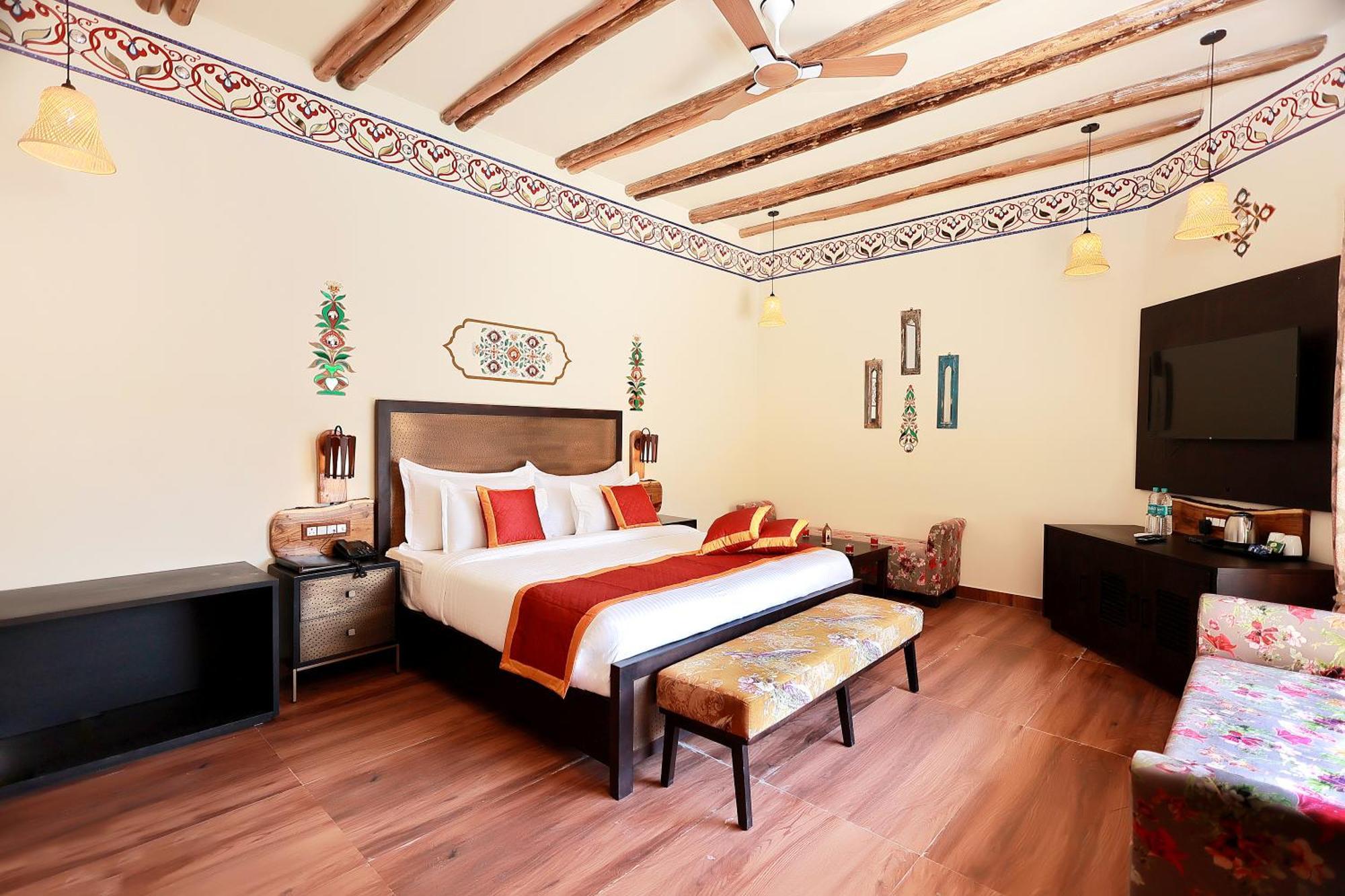 Nature Village Resort Pushkar Exteriör bild