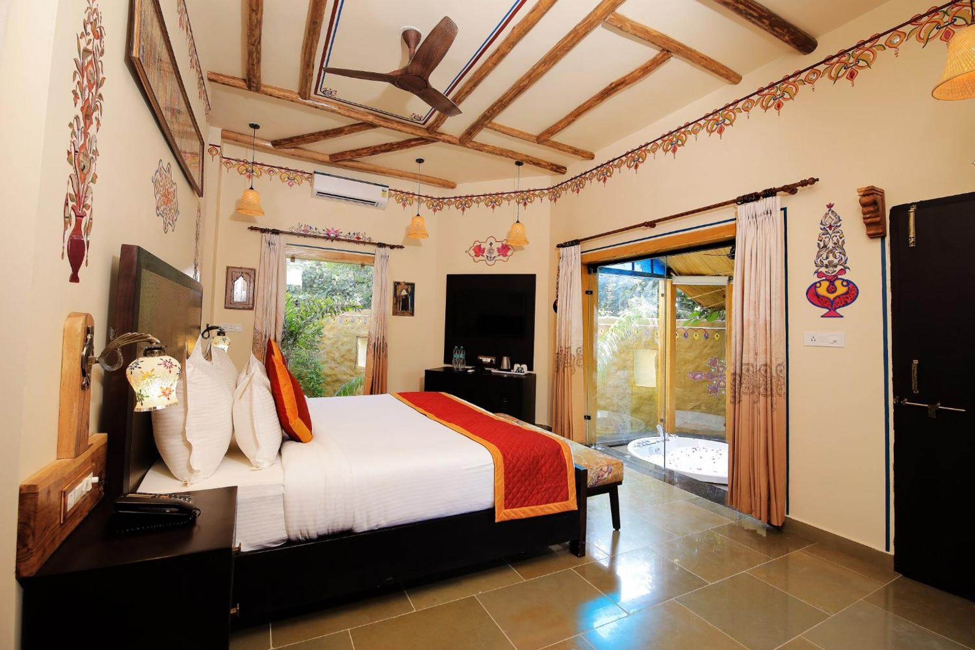 Nature Village Resort Pushkar Exteriör bild