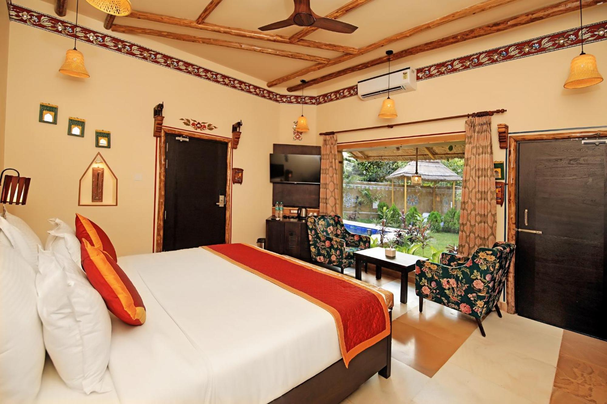 Nature Village Resort Pushkar Exteriör bild