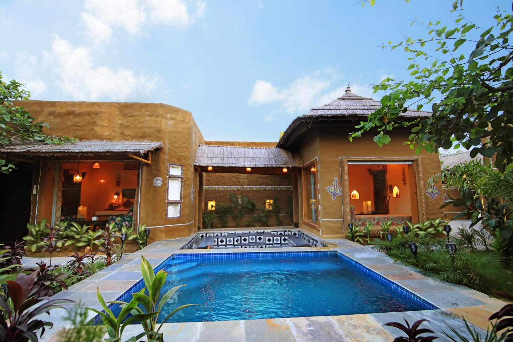 Nature Village Resort Pushkar Exteriör bild